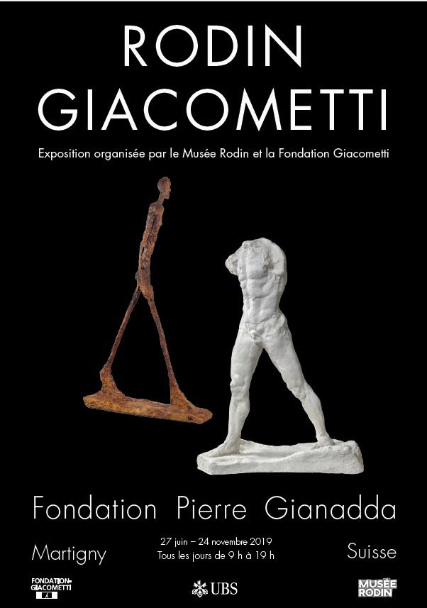 Résultat de recherche d'images pour "fondation gianadda Rodin/Giacometti."